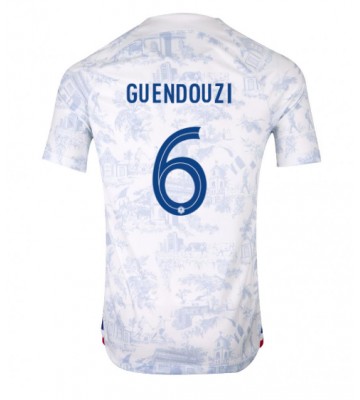 France Matteo Guendouzi #6 Replica Away Stadium Shirt World Cup 2022 Short Sleeve